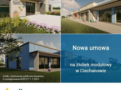 Unihouse z kontraktem na budowę żłobka w Ciechanowie