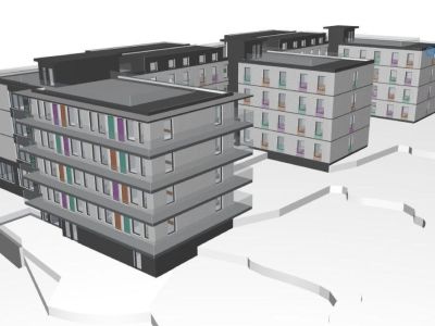 Unihouse will build student halls of residence "Nardobakken 2"