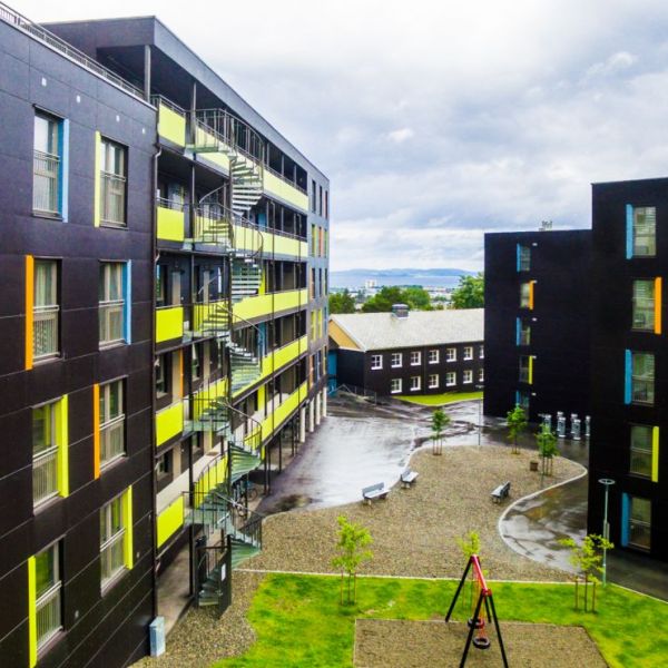 Dormitories Persaunet in Trondheim, Norway