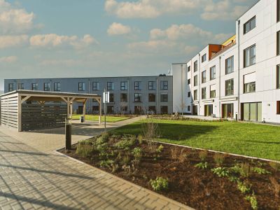 DGNB Gold dla domu seniora w Kalbach w Niemczech – jak przebiegała realizacja obiektu w drewnianych modułach Unihouse?