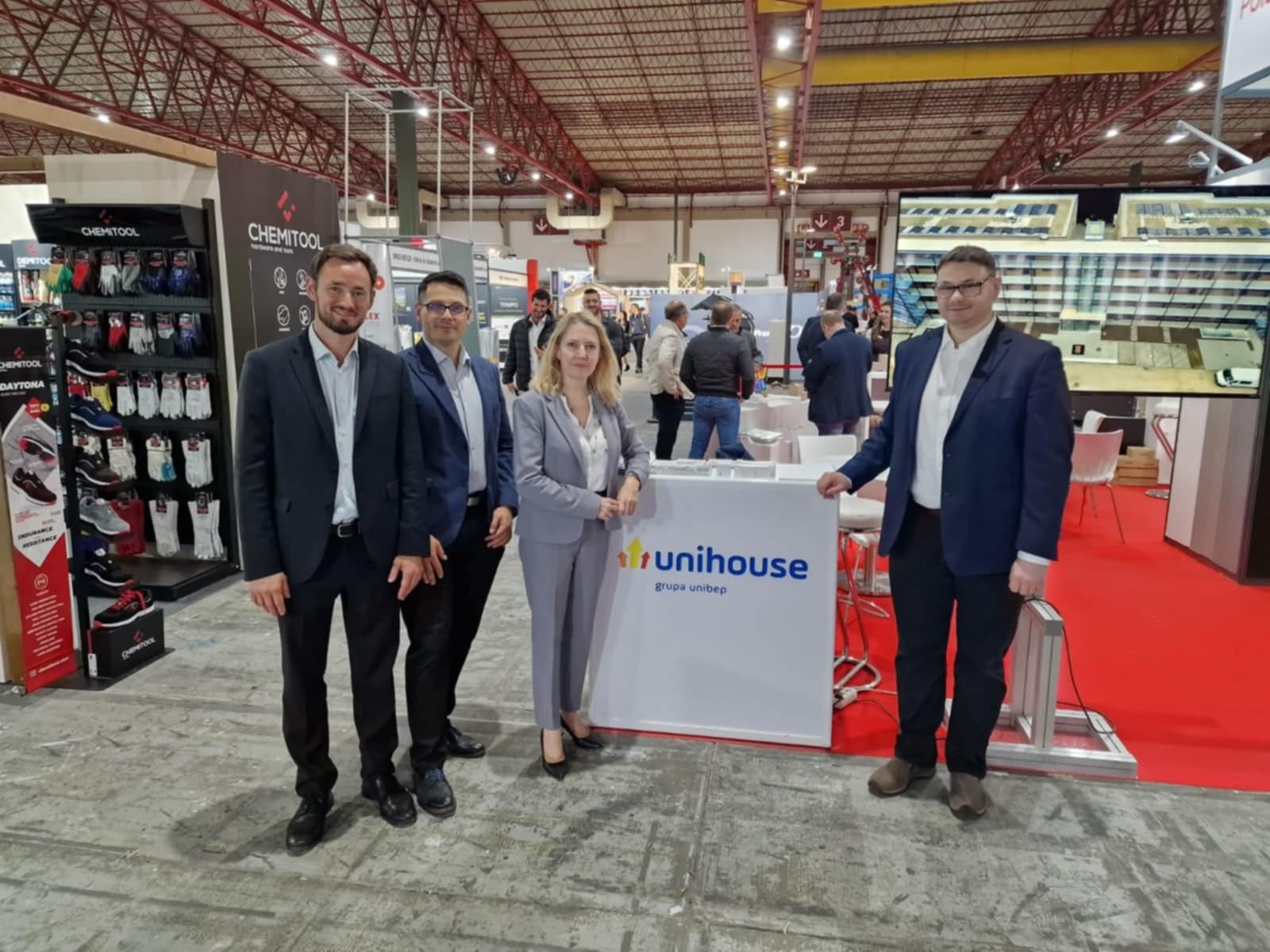 Unihouse na targach Concreta Porto 2024