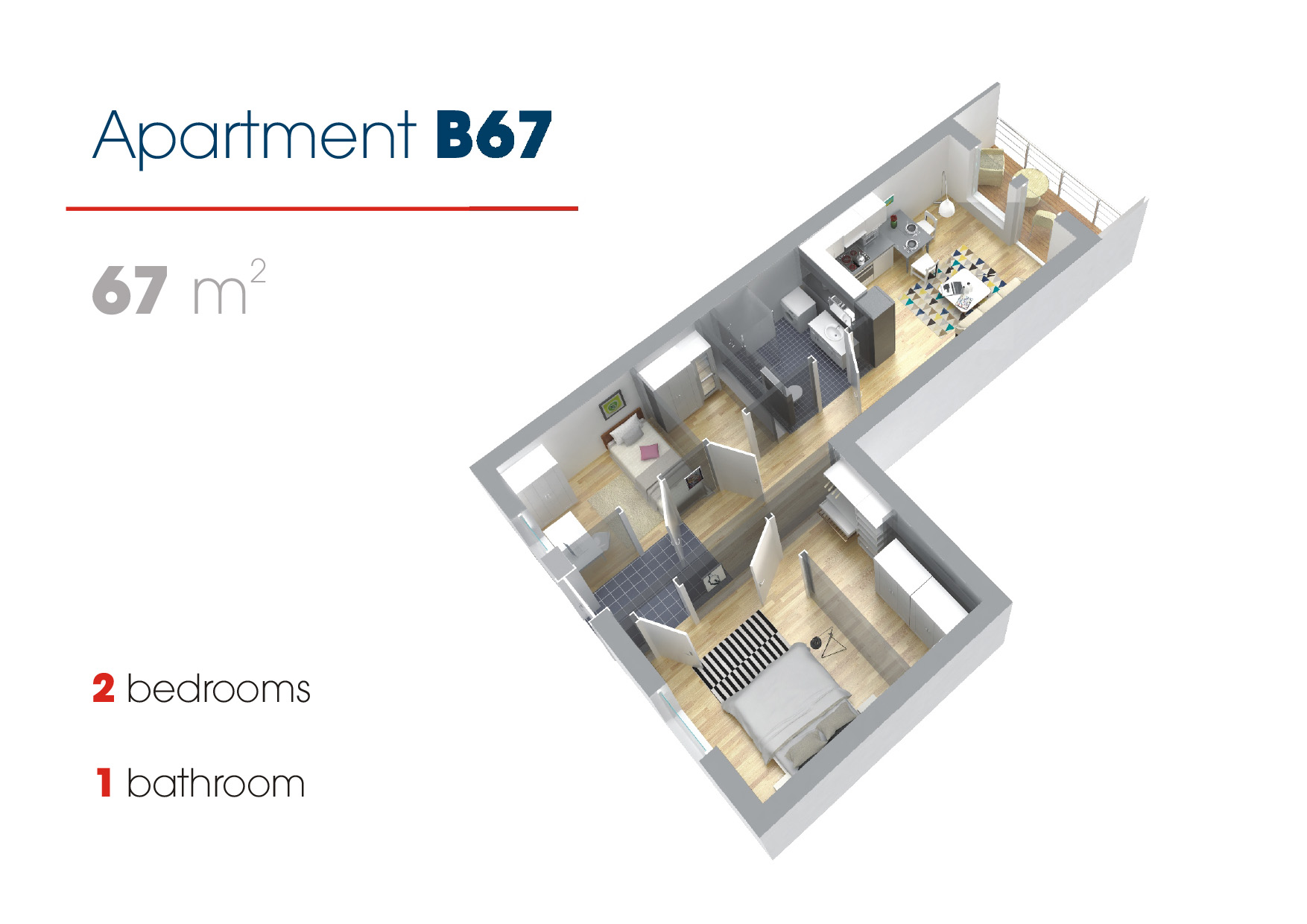 Apartment B67 1