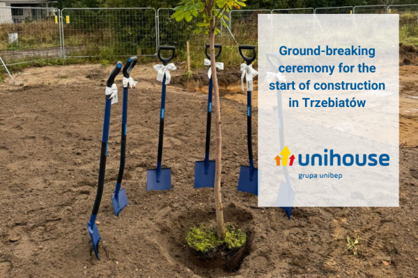 Ground-breaking ceremony to mark the start of construction in Trzebiatów