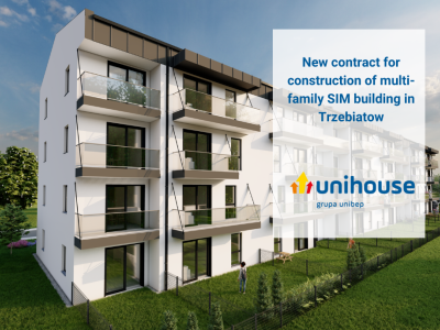 New contract for SIM multifamily modular building in Trzebiatow.