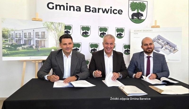 Unihouse Podpisaliśmy umowę z SIM KZN Zachodniopomorskie na budowę w Barwicach 