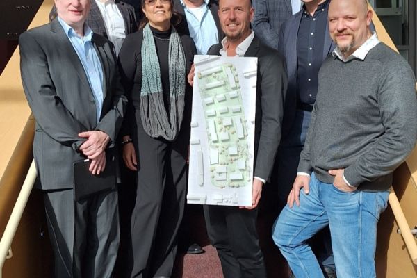 First kick-off meeting with our investor in Frankfurt!