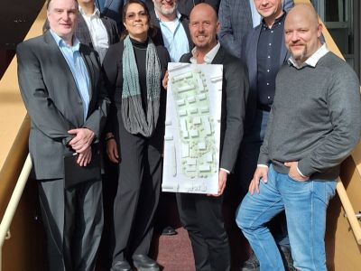 First kick-off meeting with our investor in Frankfurt!