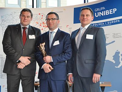 UNIBEP presented with the Polish Sports Constructor award